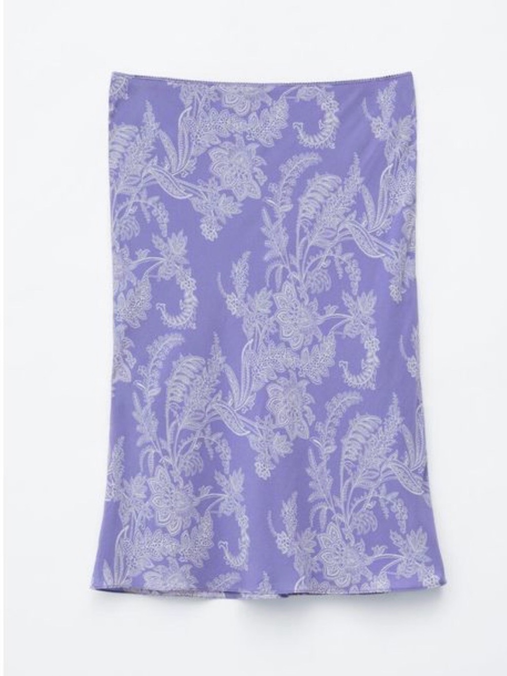 And Other Stories Women's Purple Floral Slip Skirt - Never Worn